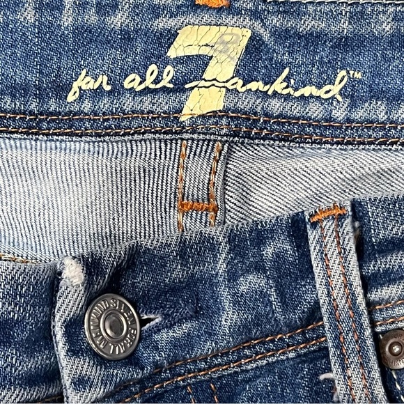 7FAM Vintage Bootcut Denim Jeans - Picture 6 of 9